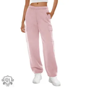 Wide Leg Sweatpants with Pockets