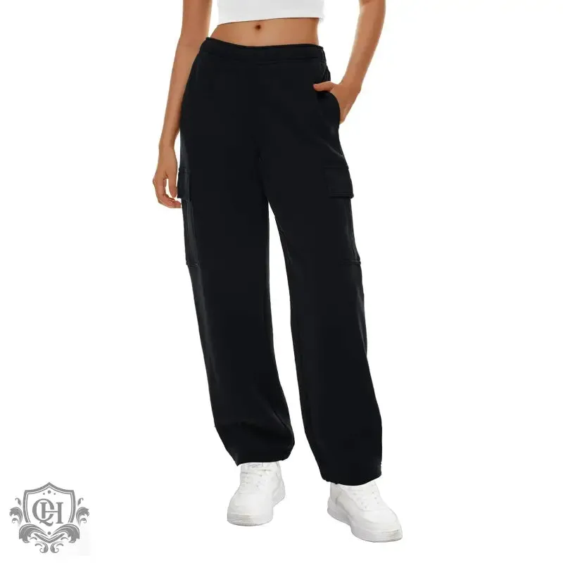 Wide Leg Sweatpants with Pockets