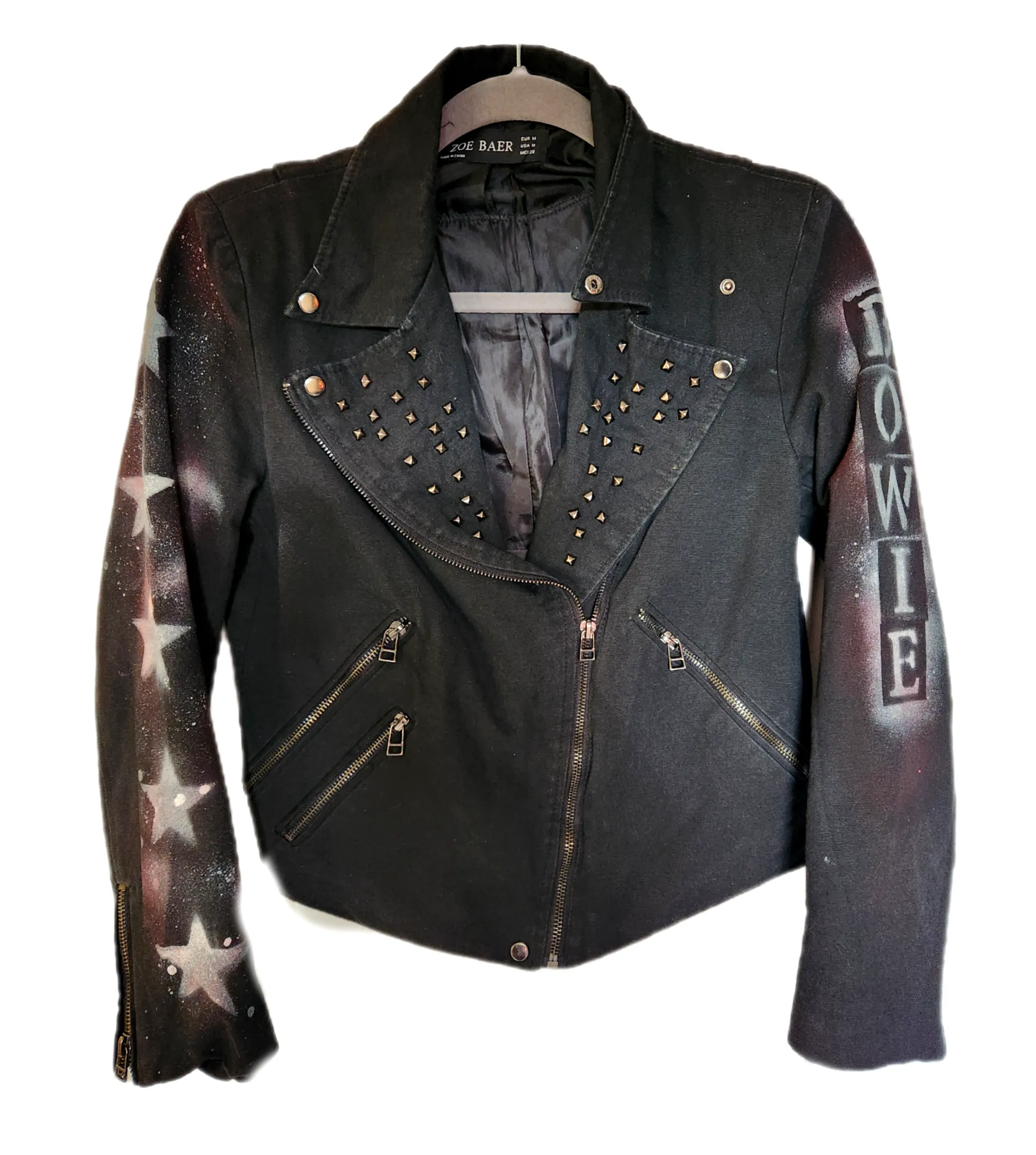 Womens Bowie moto style jacket- size Small CLEARANCE!